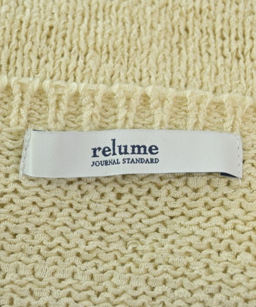 JOURNAL STANDARD relume（ジャーナルスタンダードレリューム）ニット・セーター 白 サイズ:F レディース/2200629758056