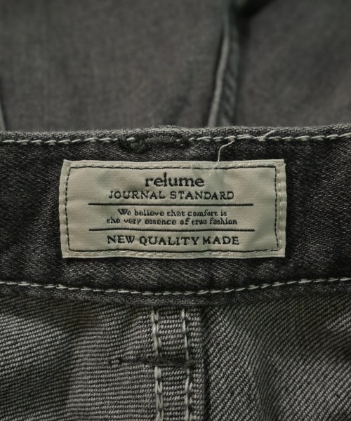 JOURNAL STANDARD relume（ジャーナルスタンダードレリューム）デニムパンツ 黒 サイズ:36(S位) レディース/2200630084069
