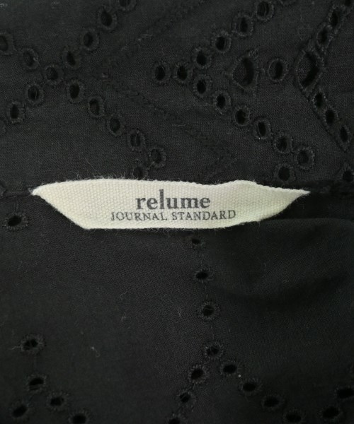 JOURNAL STANDARD relume（ジャーナルスタンダードレリューム）ブラウス 黒 サイズ:F レディース/2200630747100
