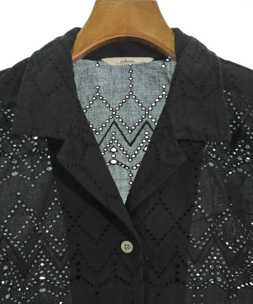 JOURNAL STANDARD relume（ジャーナルスタンダードレリューム）ブラウス 黒 サイズ:F レディース/2200630747100