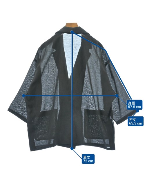 JOURNAL STANDARD relume（ジャーナルスタンダードレリューム）カジュアルジャケット 黒 サイズ:F レディース/2200630848173