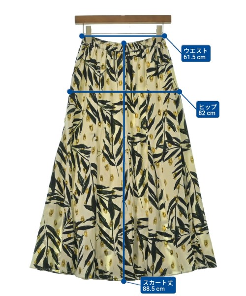 JOURNAL STANDARD relume（ジャーナルスタンダードレリューム）ロング・マキシ丈スカート 白 サイズ:F レディース/2200631454038