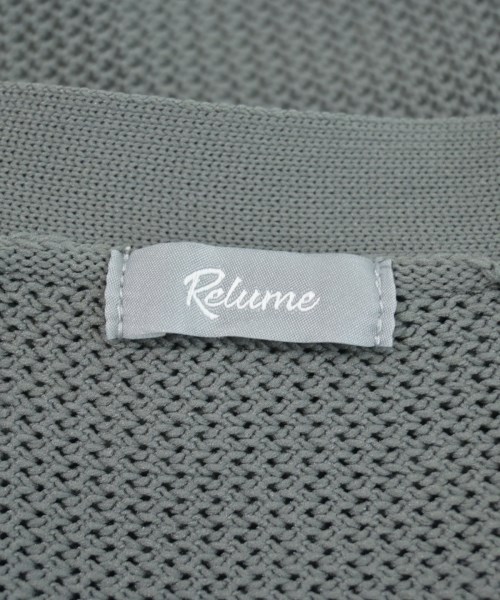 JOURNAL STANDARD relume（ジャーナルスタンダードレリューム）カーディガン グレー サイズ:F レディース/2200622041292