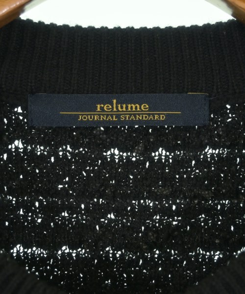 JOURNAL STANDARD relume（ジャーナルスタンダードレリューム）カーディガン 黒 サイズ:F レディース/2200635930033