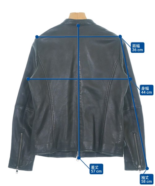 JOURNAL STANDARD relume（ジャーナルスタンダードレリューム）ライダース 黒 サイズ:36(S位) レディース/2200633353032