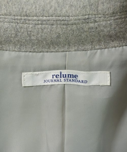 JOURNAL STANDARD relume（ジャーナルスタンダードレリューム）チェスターコート グレー サイズ:M レディース/2200636582033