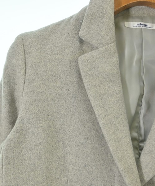 JOURNAL STANDARD relume（ジャーナルスタンダードレリューム）チェスターコート グレー サイズ:M レディース/2200636582033
