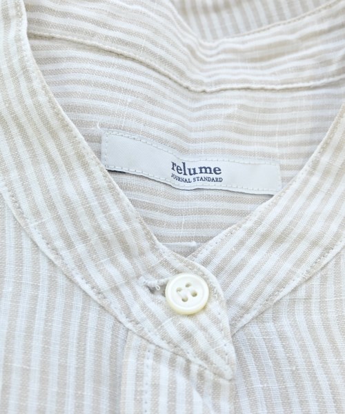 JOURNAL STANDARD relume（ジャーナルスタンダードレリューム）シャツワンピース ベージュ サイズ:38(M位) レディース/2200614759075