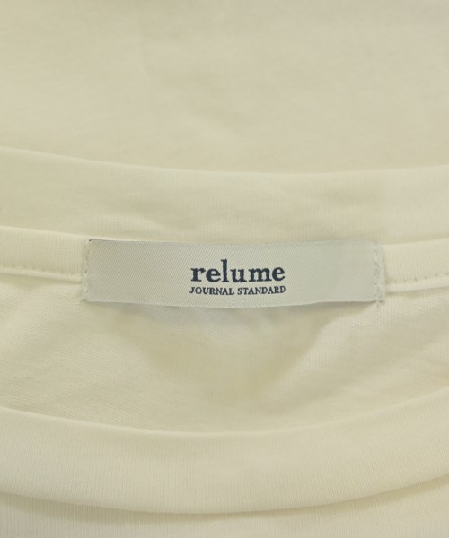 JOURNAL STANDARD relume（ジャーナルスタンダードレリューム）Tシャツ・カットソー 白 サイズ:F レディース/2200622367149