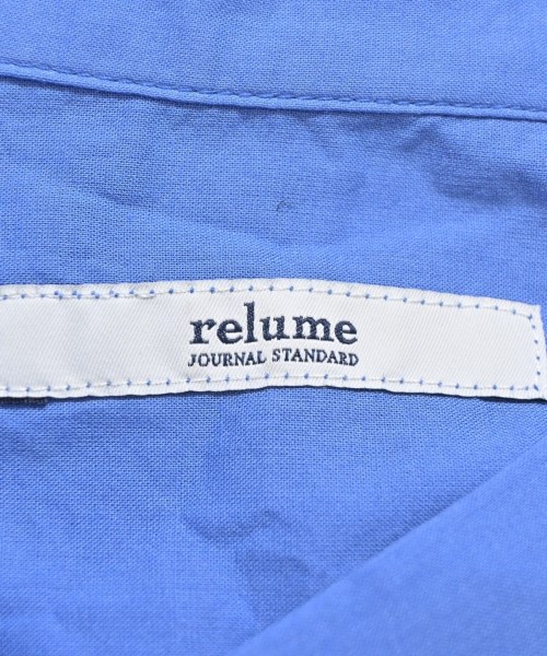 JOURNAL STANDARD relume（ジャーナルスタンダードレリューム）ブラウス 青 サイズ:F レディース/2200623636268