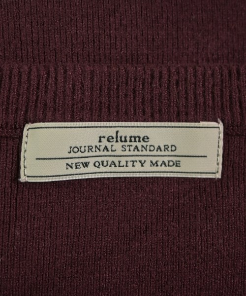 JOURNAL STANDARD relume（ジャーナルスタンダードレリューム）ニット・セーター 赤 サイズ:F レディース/2200632311033