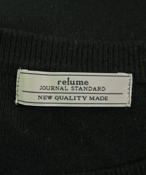 JOURNAL STANDARD relume（ジャーナルスタンダードレリューム）ニット・セーター 黒 サイズ:F レディース/2200632311040