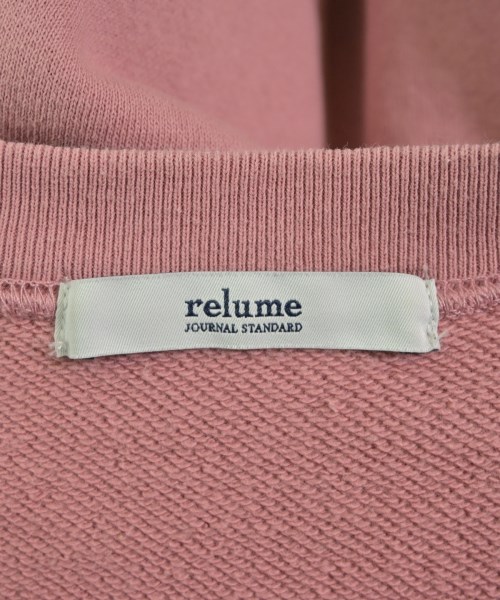 JOURNAL STANDARD relume（ジャーナルスタンダードレリューム）スウェット ピンク サイズ:F レディース/2200634025037