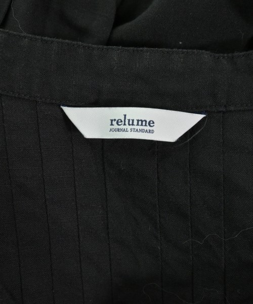 JOURNAL STANDARD relume（ジャーナルスタンダードレリューム）ブラウス 黒 サイズ:F レディース/2200636136021