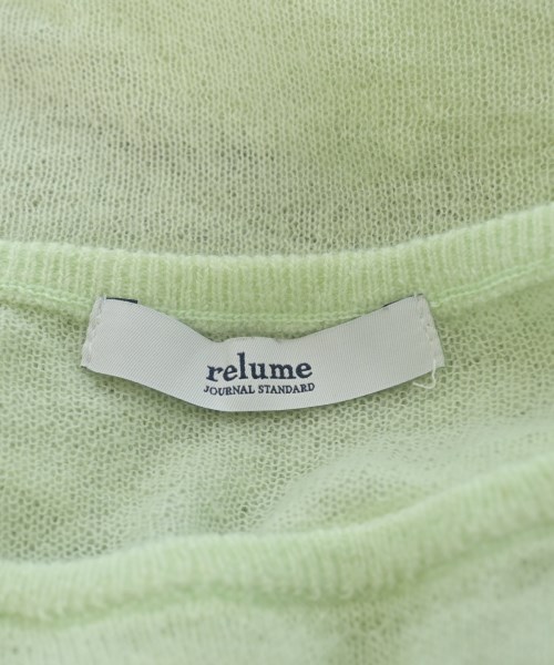 JOURNAL STANDARD relume（ジャーナルスタンダードレリューム）ニット・セーター 緑 サイズ:F レディース/2200637992022