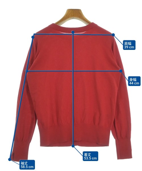 JOURNAL STANDARD relume（ジャーナルスタンダードレリューム）カーディガン 赤 サイズ:F レディース/2200630070024