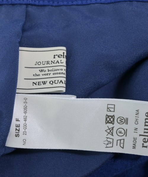 JOURNAL STANDARD relume（ジャーナルスタンダードレリューム）オールインワン/サロペット 青 サイズ:F レディース/2200635591043