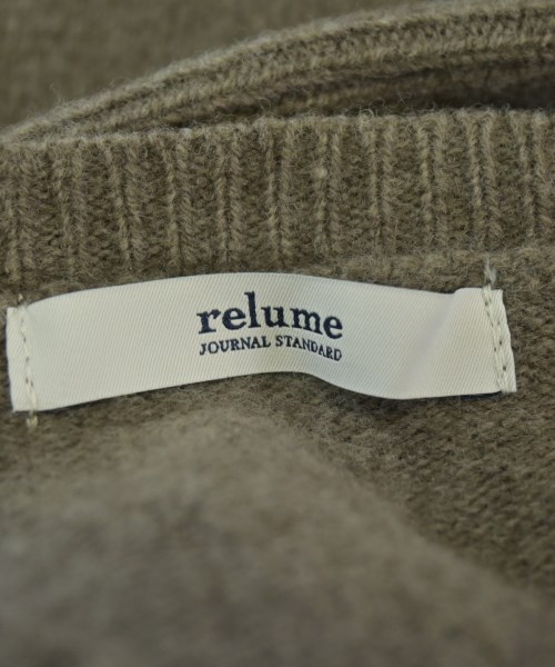JOURNAL STANDARD relume（ジャーナルスタンダードレリューム）ニット・セーター 茶 サイズ:F レディース/2200635843029