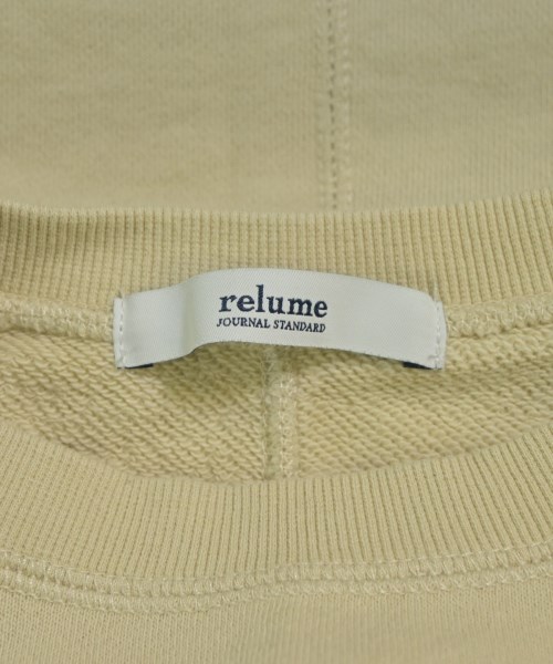 JOURNAL STANDARD relume（ジャーナルスタンダードレリューム）スウェット ベージュ サイズ:F レディース/2200623658116