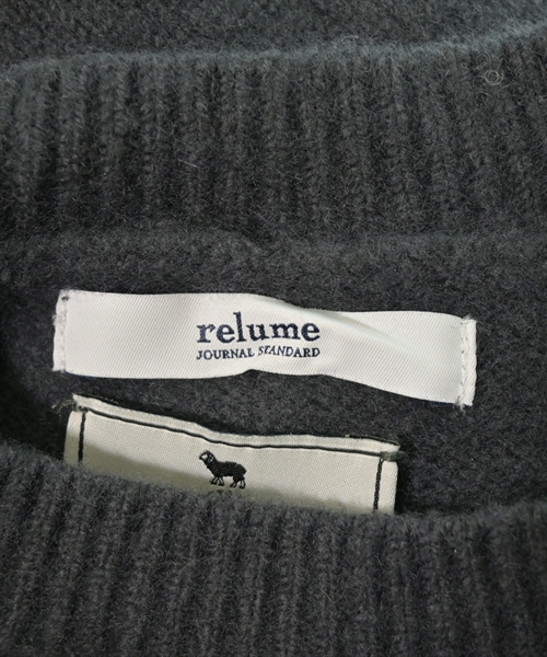 JOURNAL STANDARD relume（ジャーナルスタンダードレリューム）ニット・セーター グレー サイズ:F レディース/2200632668069