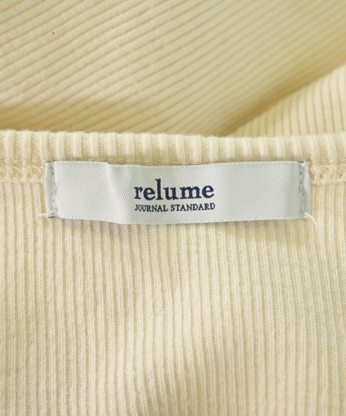 JOURNAL STANDARD relume（ジャーナルスタンダードレリューム）Tシャツ・カットソー 白 サイズ:F レディース/2200637738071