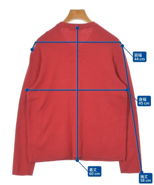 JOURNAL STANDARD relume（ジャーナルスタンダードレリューム）カーディガン 赤 サイズ:F レディース/2200639316055