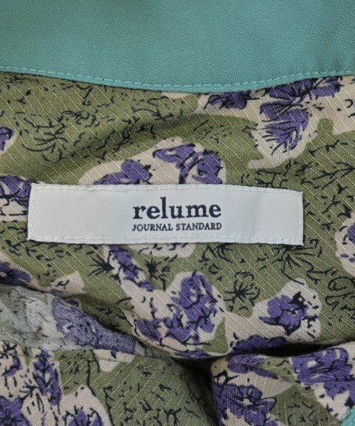 JOURNAL STANDARD relume（ジャーナルスタンダードレリューム）シャツワンピース カーキ サイズ:38(M位) レディース/2200634798108