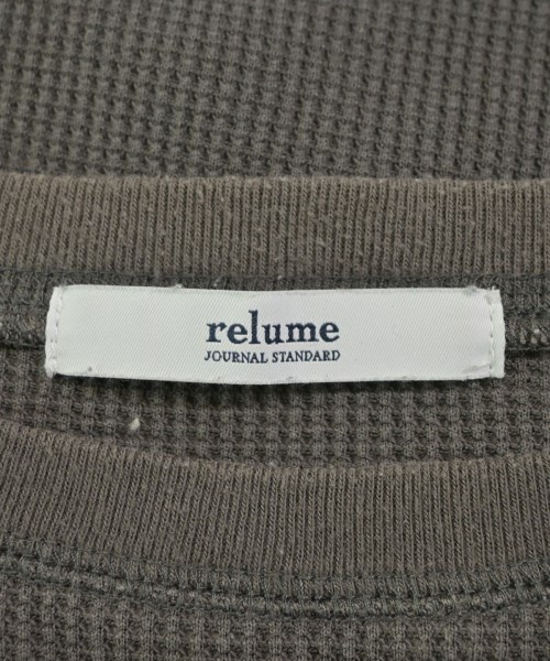 JOURNAL STANDARD relume（ジャーナルスタンダードレリューム）Tシャツ・カットソー グレー サイズ:F レディース/2200633693091
