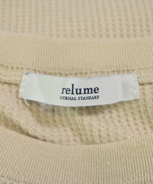 JOURNAL STANDARD relume（ジャーナルスタンダードレリューム）Tシャツ・カットソー ベージュ サイズ:F レディース/2200633693114