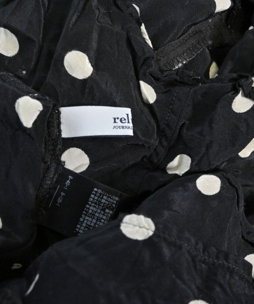 JOURNAL STANDARD relume（ジャーナルスタンダードレリューム）ブラウス 黒 サイズ:F レディース/2200633693213