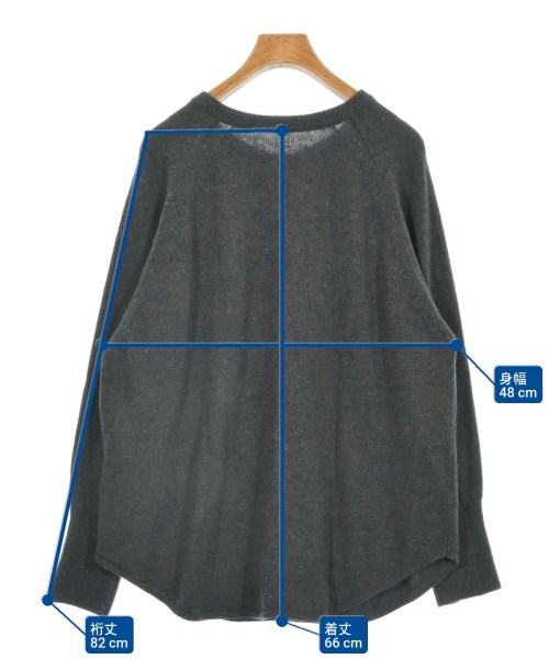 JOURNAL STANDARD relume（ジャーナルスタンダードレリューム）ニット・セーター グレー サイズ:F レディース/2200637399050