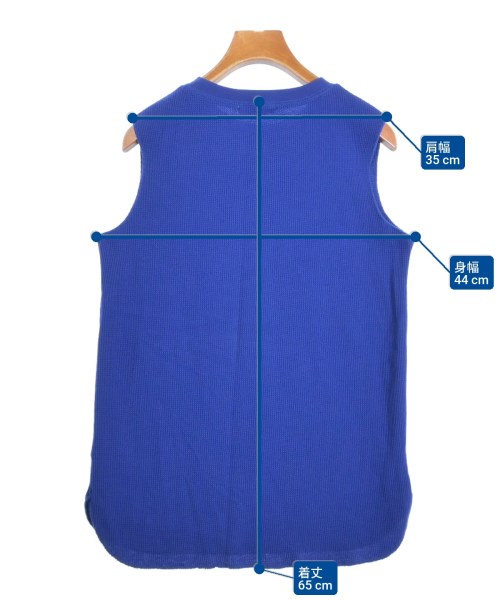 JOURNAL STANDARD relume（ジャーナルスタンダードレリューム）Tシャツ・カットソー 青 サイズ:F レディース/2200623367117