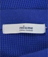 JOURNAL STANDARD relume（ジャーナルスタンダードレリューム）Tシャツ・カットソー 青 サイズ:F レディース/2200623367117