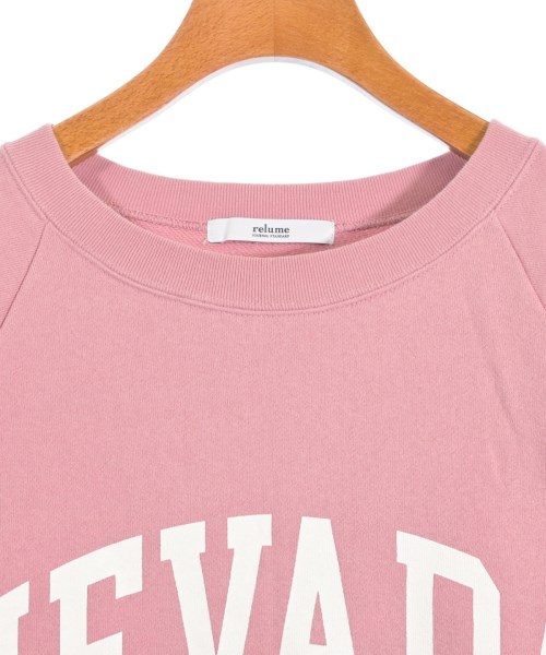 JOURNAL STANDARD relume（ジャーナルスタンダードレリューム）スウェット ピンク サイズ:F レディース/2200623367292