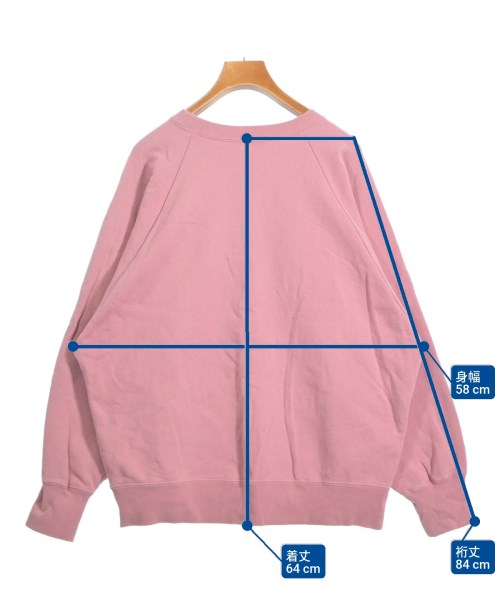 JOURNAL STANDARD relume（ジャーナルスタンダードレリューム）スウェット ピンク サイズ:F レディース/2200623367292