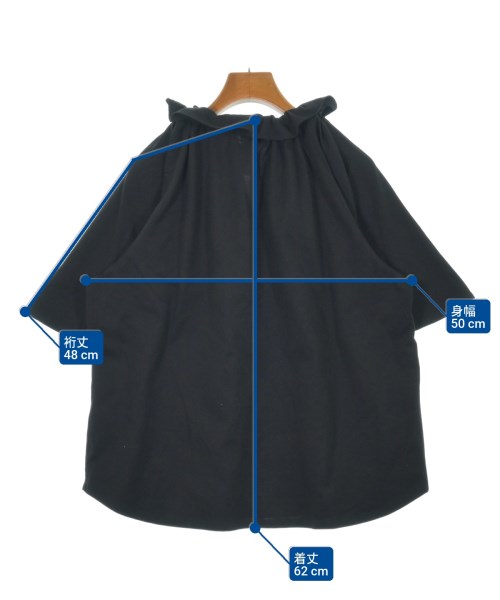 JOURNAL STANDARD relume（ジャーナルスタンダードレリューム）ブラウス 黒 サイズ:F レディース/2200636545106