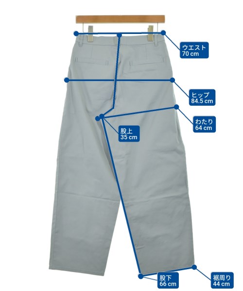 JOURNAL STANDARD relume（ジャーナルスタンダードレリューム）スラックス 青 サイズ:38(M位) レディース/2200633265014