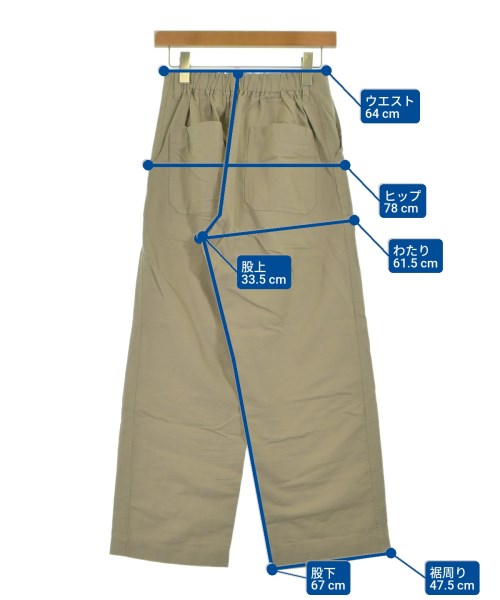 JOURNAL STANDARD relume（ジャーナルスタンダードレリューム）スラックス カーキ サイズ:38(M位) レディース/2200633265021