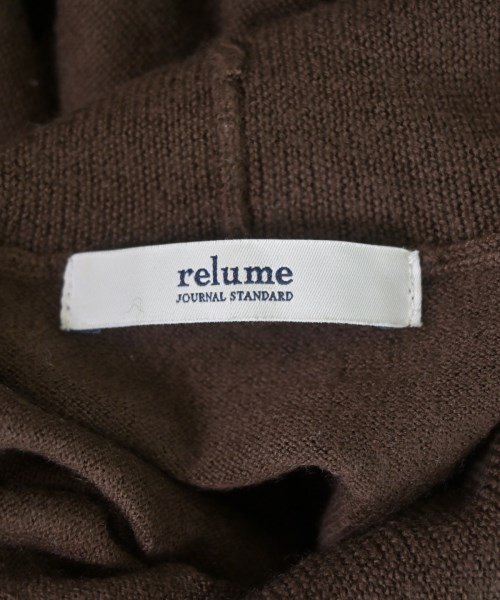 JOURNAL STANDARD relume（ジャーナルスタンダードレリューム）ニット・セーター 茶 サイズ:F レディース/2200637497091