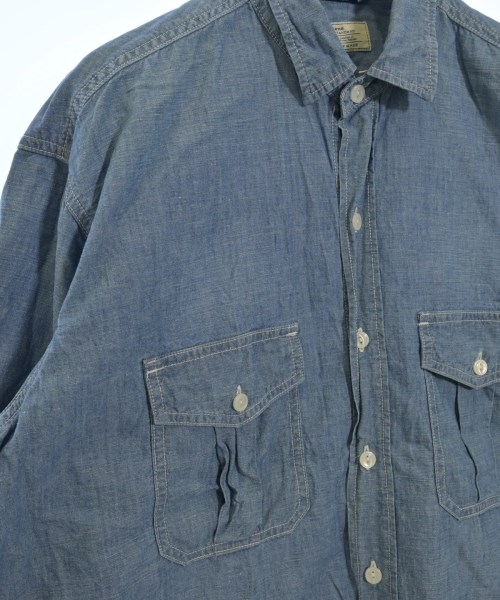 JOURNAL STANDARD relume（ジャーナルスタンダードレリューム）カジュアルシャツ 青 サイズ:F レディース/2200641058011