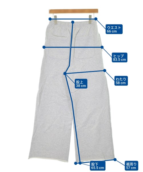 JOURNAL STANDARD relume（ジャーナルスタンダードレリューム）スウェットパンツ グレー サイズ:F レディース/2200641672101
