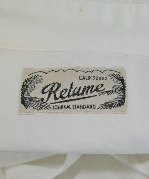 JOURNAL STANDARD relume（ジャーナルスタンダードレリューム）カジュアルシャツ 白 サイズ:F レディース/2200627934018