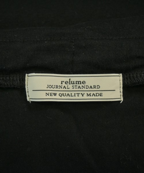 JOURNAL STANDARD relume（ジャーナルスタンダードレリューム）Tシャツ・カットソー 黒 サイズ:F レディース/2200637677073