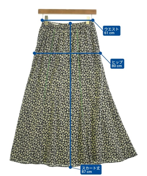 JOURNAL STANDARD relume（ジャーナルスタンダードレリューム）ロング・マキシ丈スカート 黒 サイズ:F レディース/2200626503048