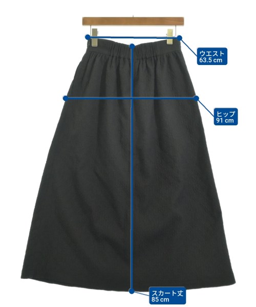 JOURNAL STANDARD relume（ジャーナルスタンダードレリューム）ロング・マキシ丈スカート 黒 サイズ:38(M位) レディース/2200613470162