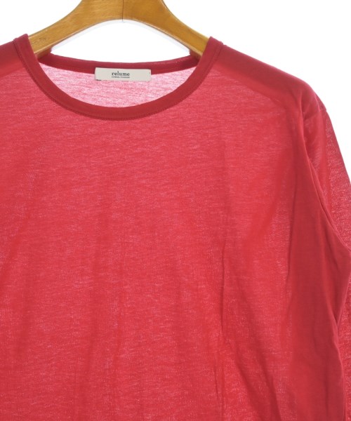 JOURNAL STANDARD relume（ジャーナルスタンダードレリューム）Tシャツ・カットソー 赤 サイズ:F レディース/2200631555032