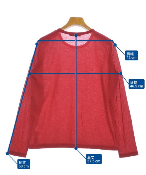 JOURNAL STANDARD relume（ジャーナルスタンダードレリューム）Tシャツ・カットソー 赤 サイズ:F レディース/2200631555032