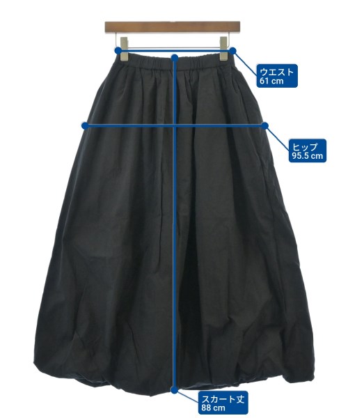 JOURNAL STANDARD relume（ジャーナルスタンダードレリューム）ロング・マキシ丈スカート 黒 サイズ:F レディース/2200636946064