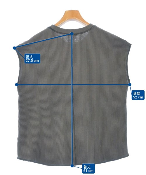 JOURNAL STANDARD relume（ジャーナルスタンダードレリューム）ノースリーブ グレー サイズ:F レディース/2200638461015