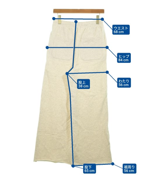 JOURNAL STANDARD relume（ジャーナルスタンダードレリューム）スウェットパンツ ベージュ サイズ:F レディース/2200634460517